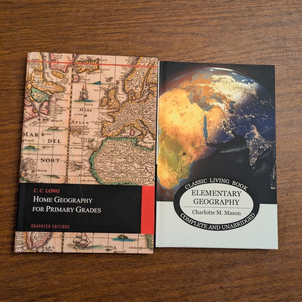 Charlotte Mason Geography books